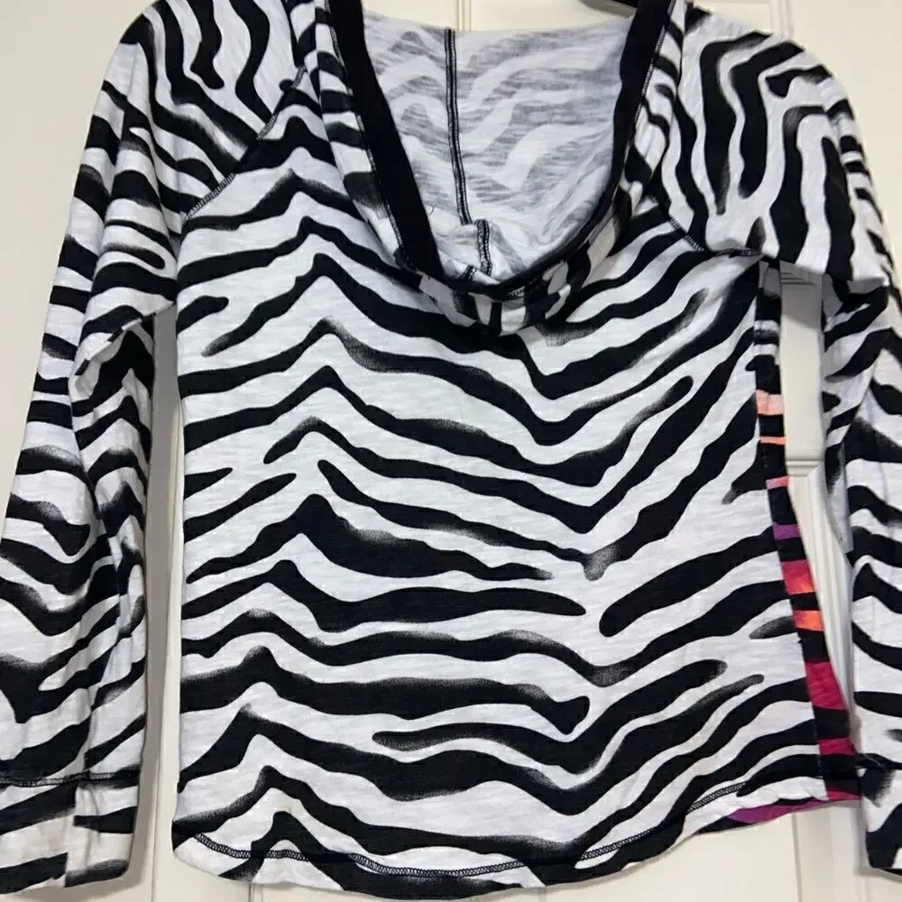 Justice long sleeve hooded top